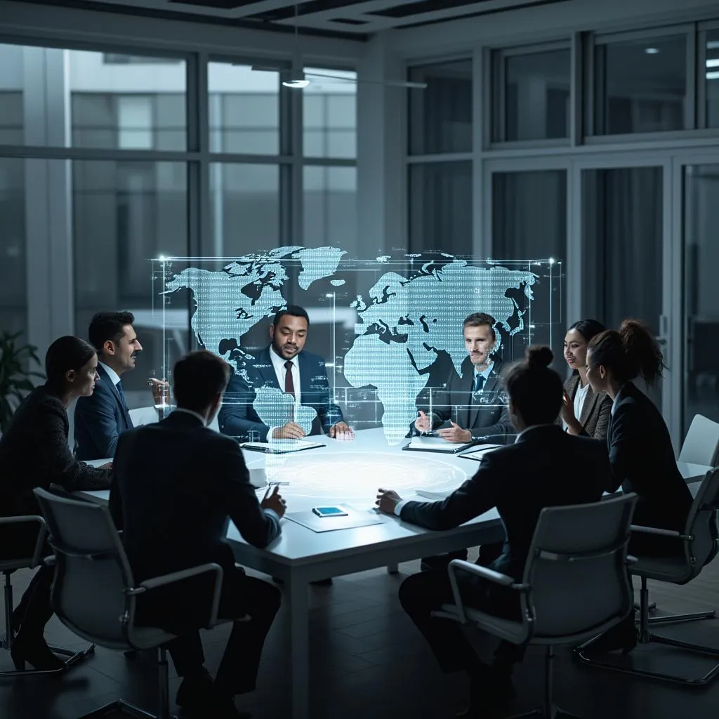 Equipo de IA Consultores en una sesión de estrategia